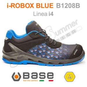 Scarpa Antinfortunistica Base Protection Robox Blue Esd S3 Scariche Elettrostatiche DPI Seconda Categoria Suola Defaticante Antibatterico Salento Summer Design Ruffano