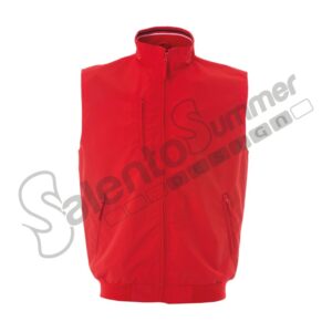 Gilet Massa Non Imbottito Rosso Multitasca Abbigliamento Da Lavoro Salento Summer Design Ruffano